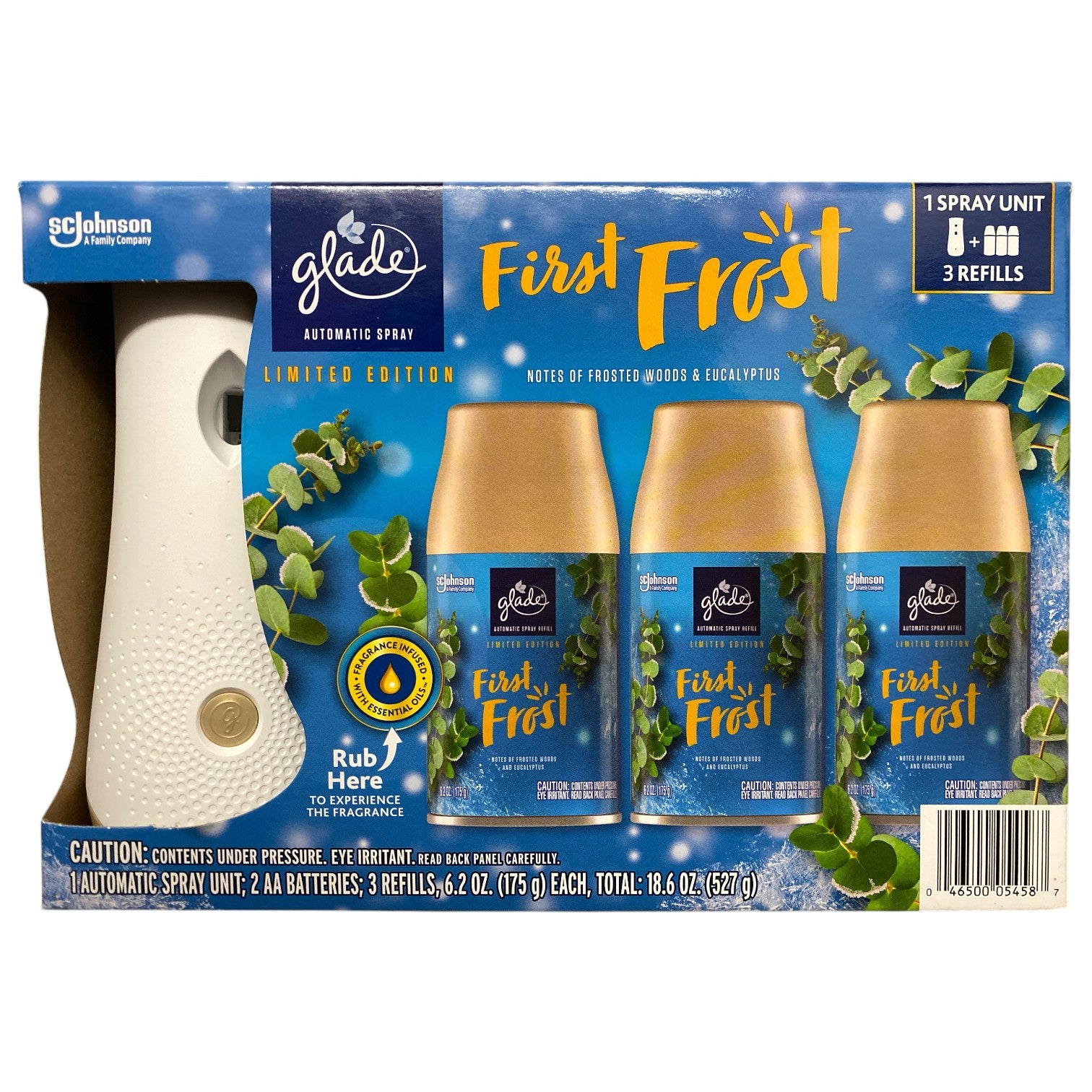 Glade Automatic Spray Air Freshener, 1 Spray Unit + 3 Refills - Bellso